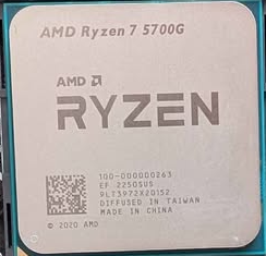 PROCESSOR AMD RYZEN 7 5700G