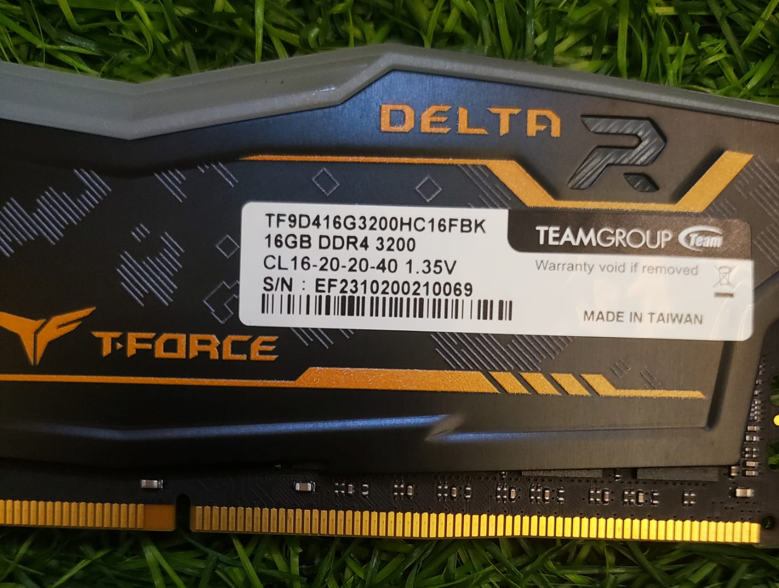 RAM PC TEAMGROUP T- FORCE DELTA RGB 32GB DDR4 (2x16) 3200MHz TUF GAMING ALIANCE