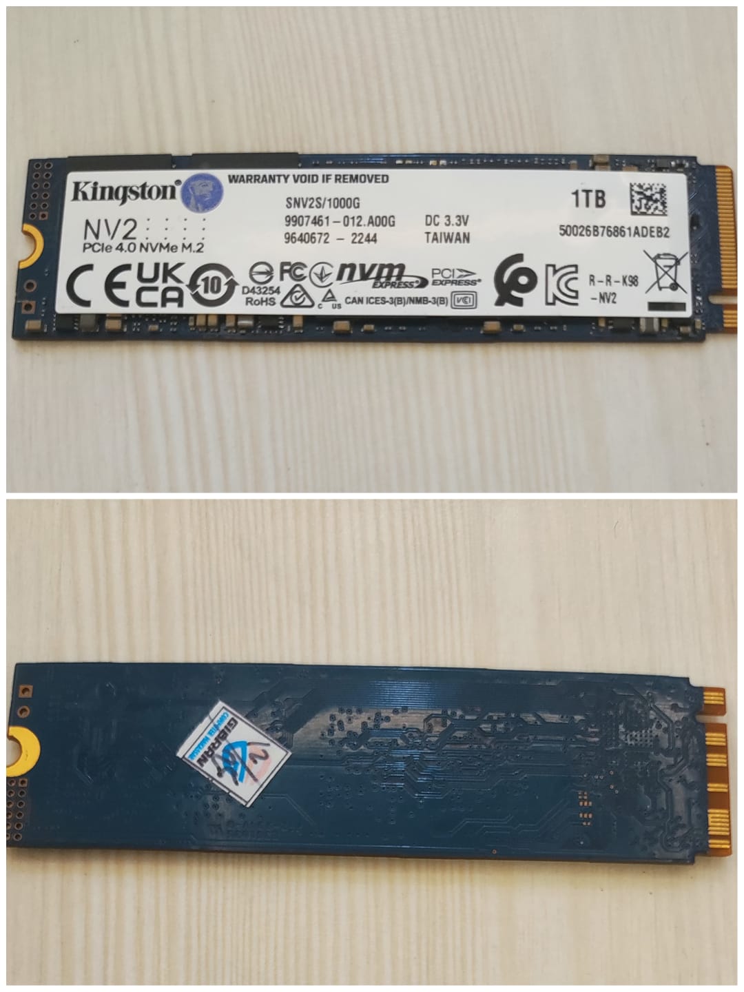 SSD NVMe Kingston 1TB