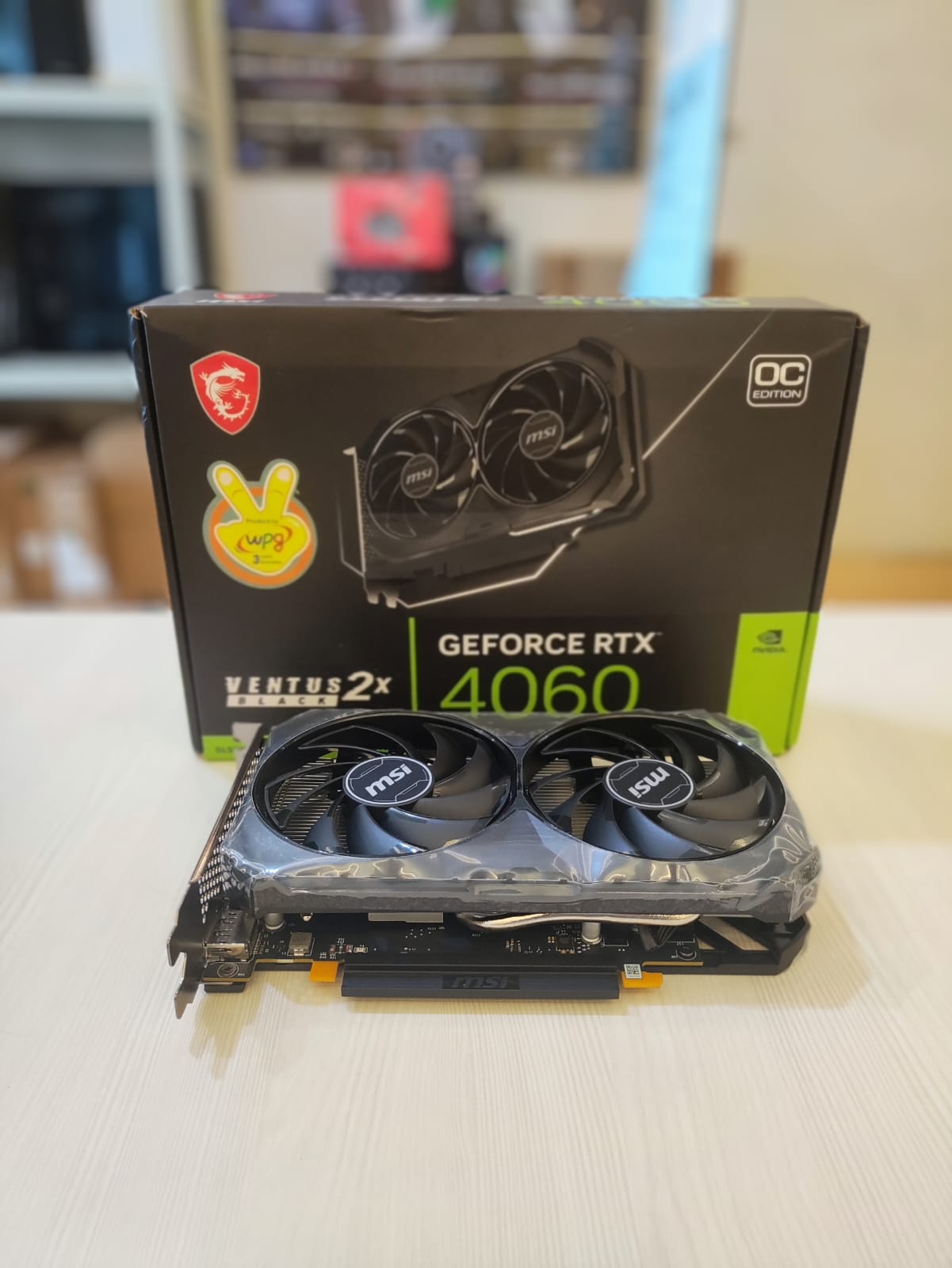 VGA MSI Ventus RTX 4060 8 GB DDR6